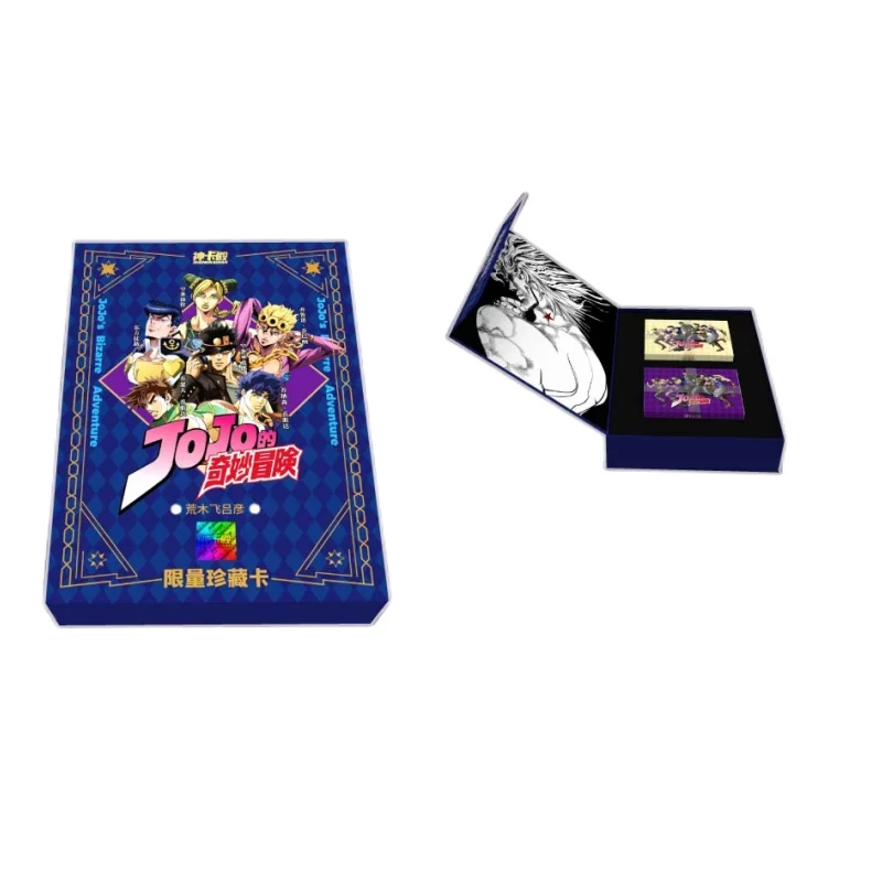 2023 nowa oryginalna Anime JoJo Bizarre Adventure karty Jojo z kolekcjฤ
postaci karty hobbystyczne gry kolekcjonerskie na prezenty dla dzieci