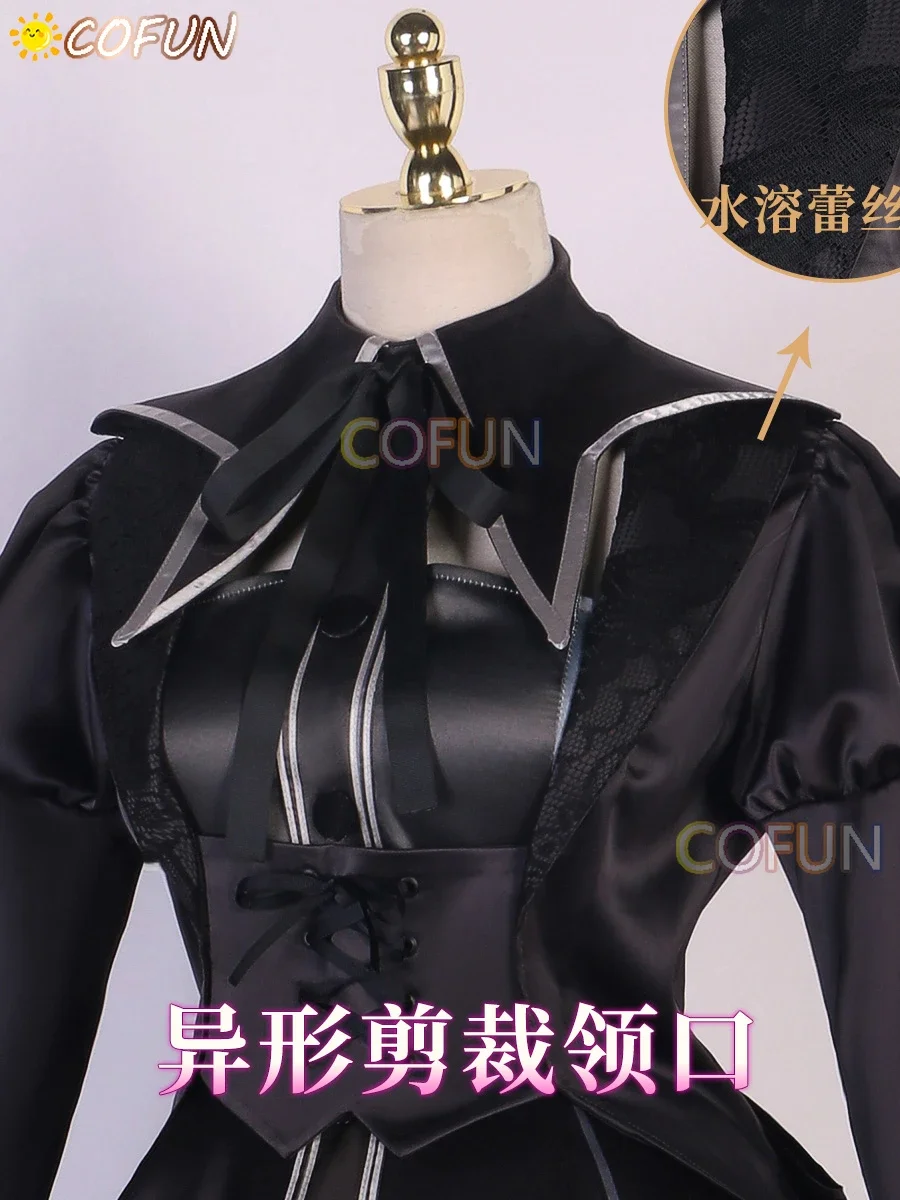 COFUN Game Project Sekai Colorful Stage Asahina Mafuyu Cosplay Costume Halloween Outfits PJSK Women Dress