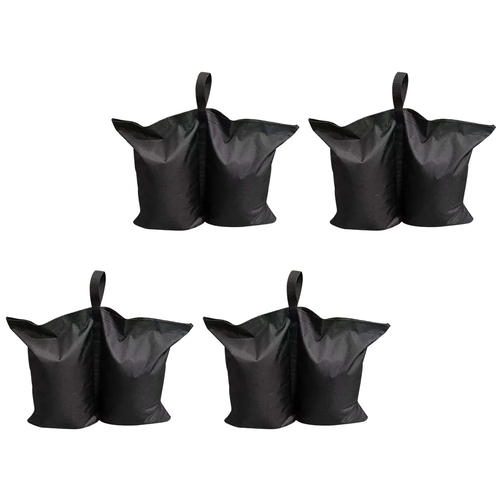 

4pcs High quality PVC Windproof Durable Tent Weight Bag Portable Outdoor Canopy Camping Picnic Fishing Beach Market Large