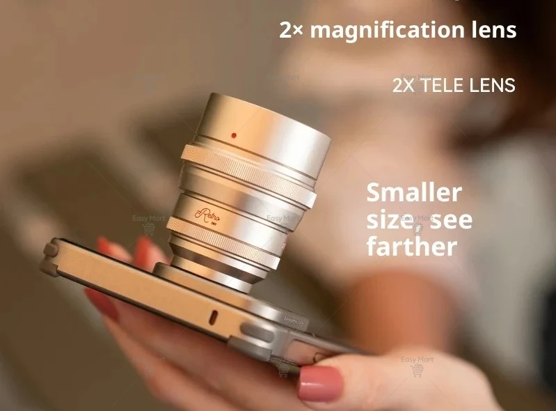 Telephoto Lens  2X Auto Focus Concert Photography Gear Multi Coating Lightweight Compact
