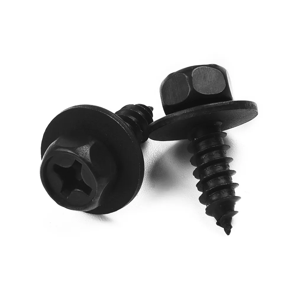 10pcs Car Clips For Toyota Bumper Fender Splash Seal Shield Rivet Clip Bolt Screw Fastener Clips Interior Accessories