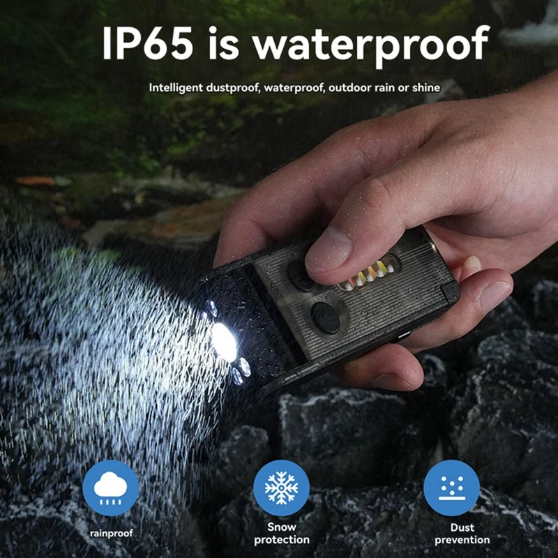 Lanterna V30 LED Chaveiro Luz Chaveiro Luz Camping Pesca Tocha Emergência