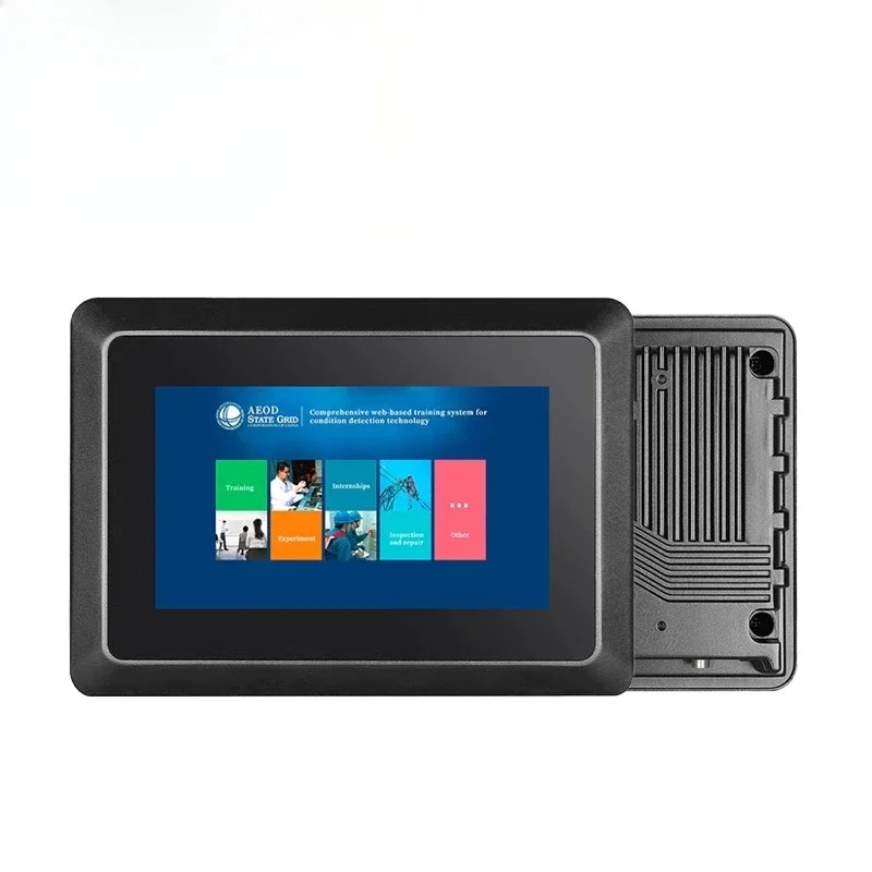 Touch 10/12/15/17 inch industrial monitor Android all-in-one computer embedded capacitor industrial control tablet PC