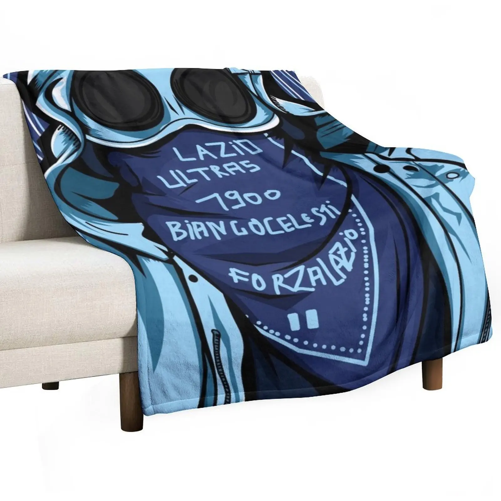 

Ultras Lazio Throw Blanket Extra Large Throw Decorative Sofa Blankets