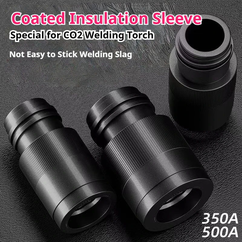 

350A 500A Welding Gun Insulator Cover, Thickened Copper Core Insulating Sleeve, MIG Welding Torch Accessories