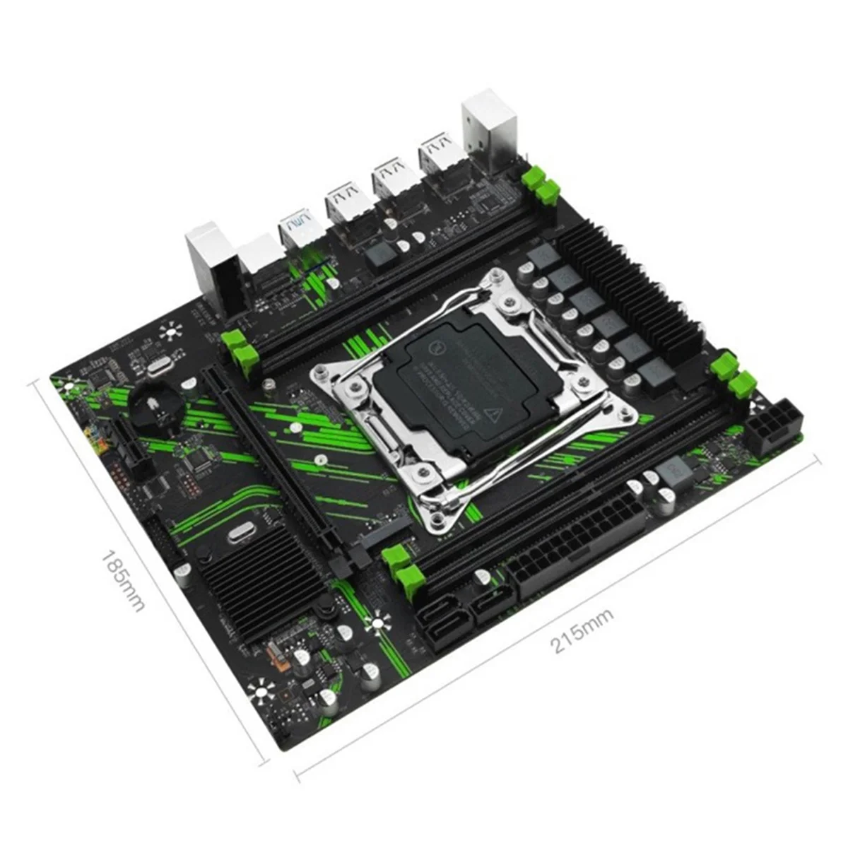 

【Горячая и цена】X99 PR9 Материнская плата LGA 2011-3 Поддержка 4X DDR4 RAM Gigabit LAN SATA/NVME M.2 Поддержка процессора E5 26XX V3
