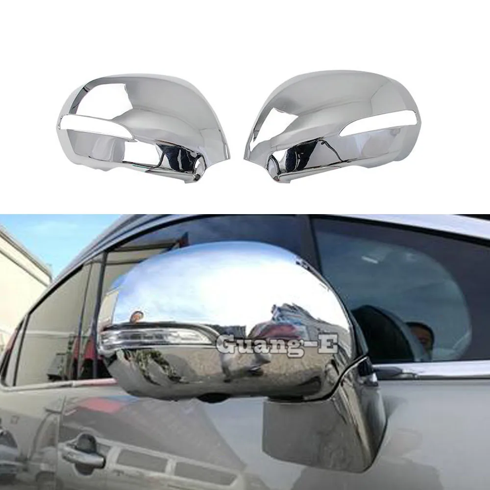 

Car ABS Chrome Decoration Stick Rear View Eyebrow Side Glass Mirror Cover Trim Frame For Peugeot 3008 2013 2014 2015 2016 2017
