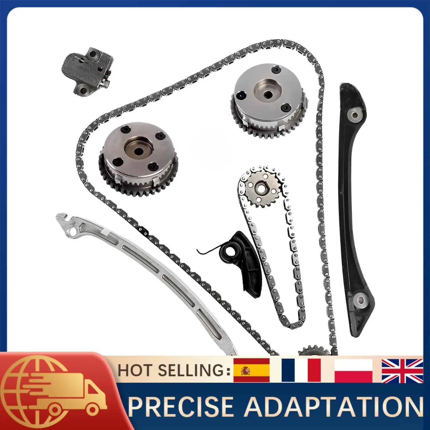 

For Volvo S60 V60 V70 S80 XC60 T5 2.0L 2010-2014 Timing Chain Kit B4204T7 Engine OE# CJ5E6C524AD CJ5E6C525AD