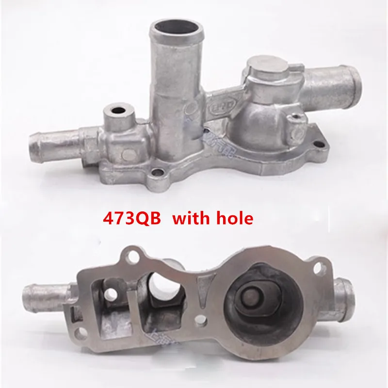 Thermostat Cover Housing for BYD F3 F3R G3 G3R L3 SURUI YUAN 473QB 473QE Engine Thermostat Cover Shell Car Accessories