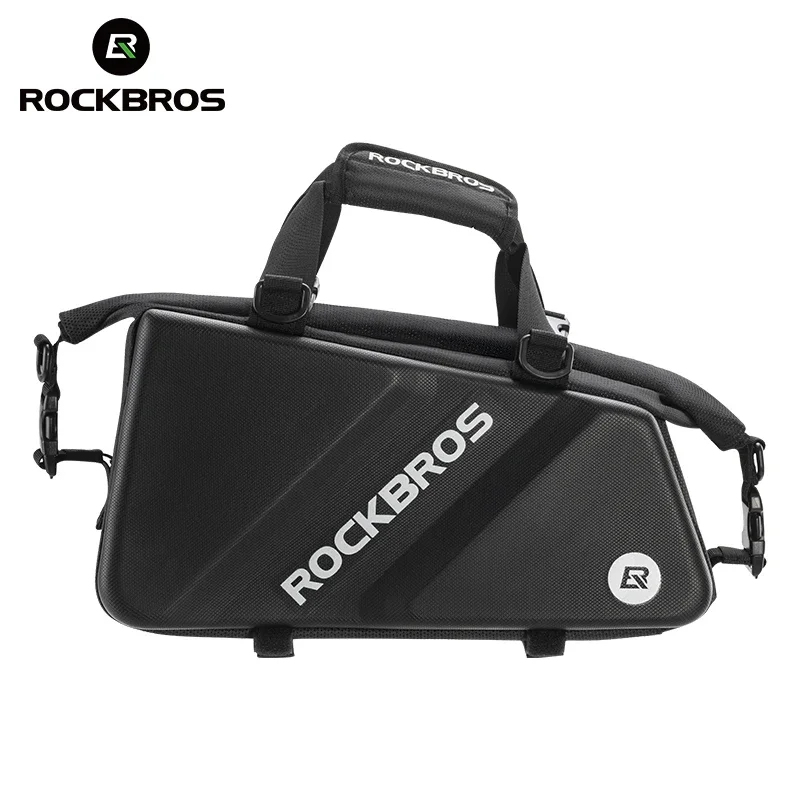 

ROCKBROS Bicycle Carrier Bag High-Capacity Bicycle Hardshell Pannier Saddle Bag MTB Cycling Rear Luggage Multi-Functional Trunk