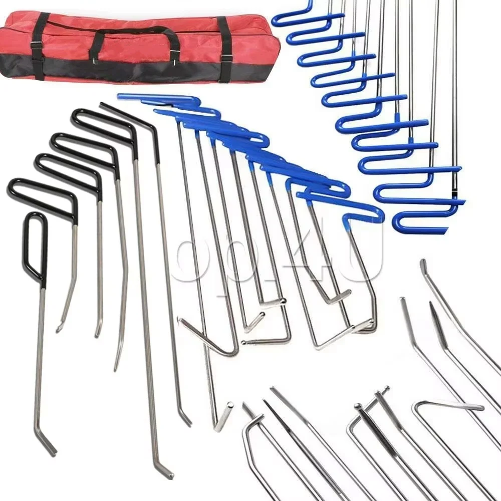 Car Repair Tools Paintless Dent Removal Tools Kits Dent Push Rods Tools Dent Repair Kit