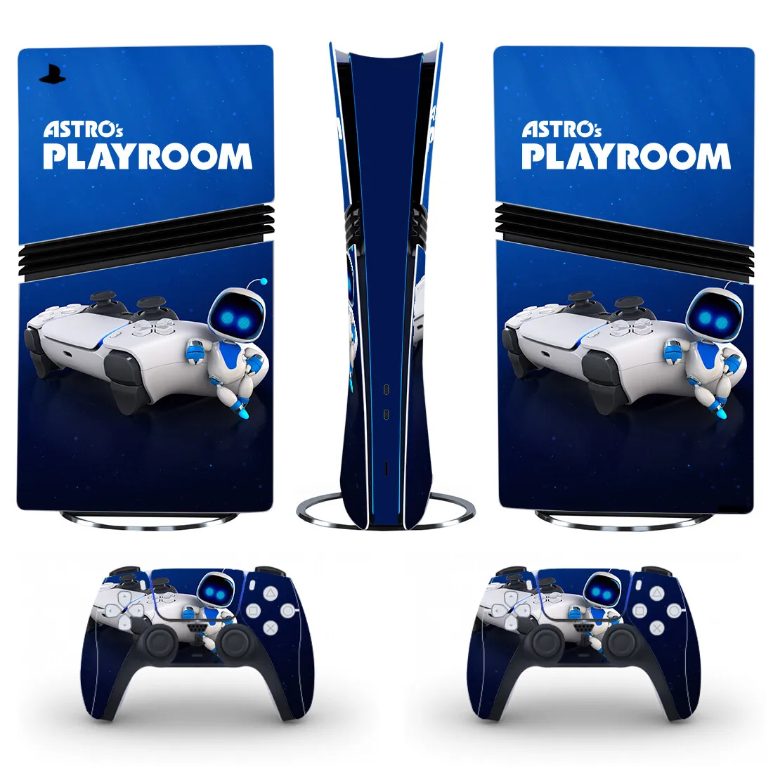 Astro's Playroom PS5 Pro pegatina de piel Digital Protector calcomanía cubierta para controlador de consola PS5 Pro pegatina de piel vinilo