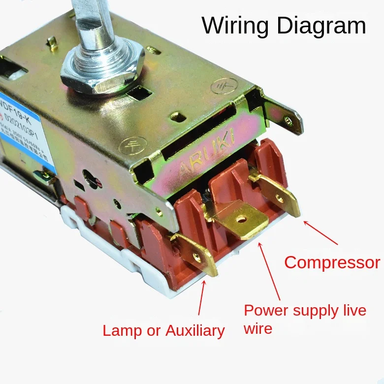 Per interruttore termostato frigorifero Haier/Siemens WDF19-K termostato congelatore