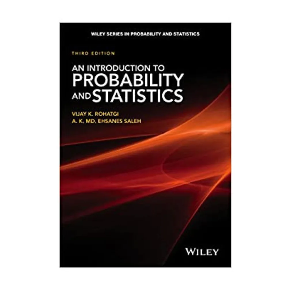 

An Introduction To Probability And Statistics 3rd