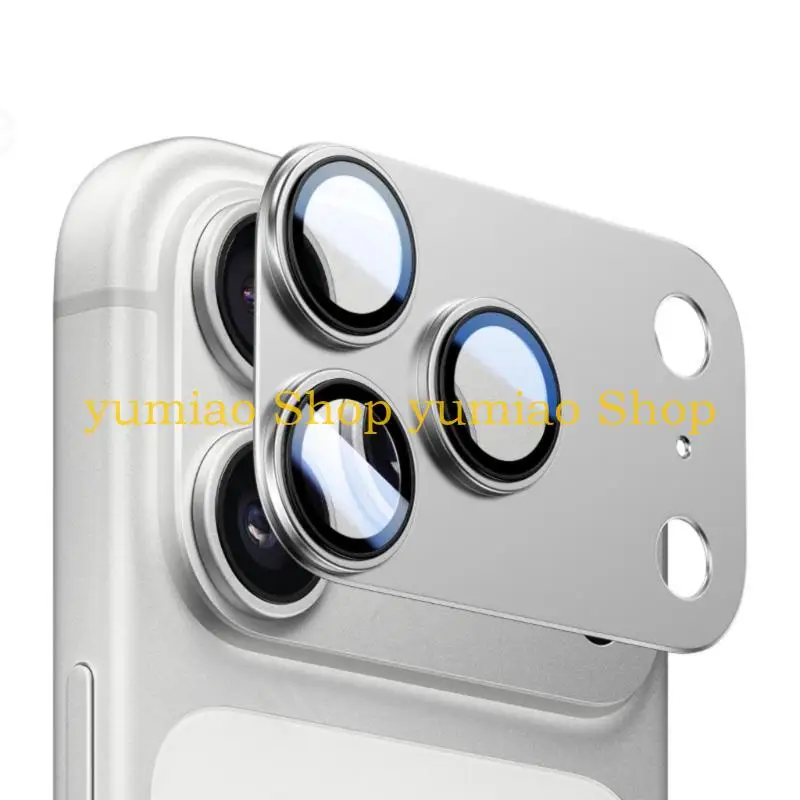 587B Oil Resistant Aluminum Alloy Shockproof Glass Phone Lens Cover Scratch Resistant
