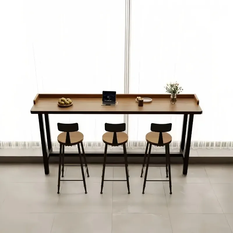 

Folding Bar Table Portable High Counter Cocktail Round Bistro Stool Outdoor Kitchen Camping Na Alcohol Furniture Table High