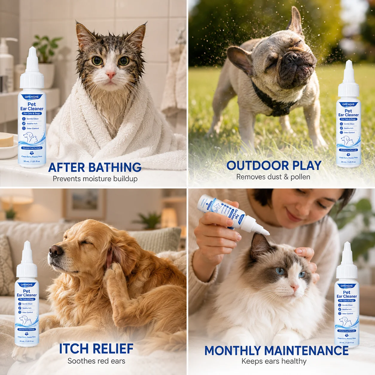 Pet Ear Cleaner for Dogs & Cat - огляд і ціна Pet Ear Cleaner