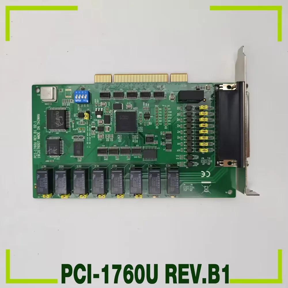 For Advantech 8-channel Relay IDI Counter PCI-1760U-BE Data Acquisition Card PCI-1760U