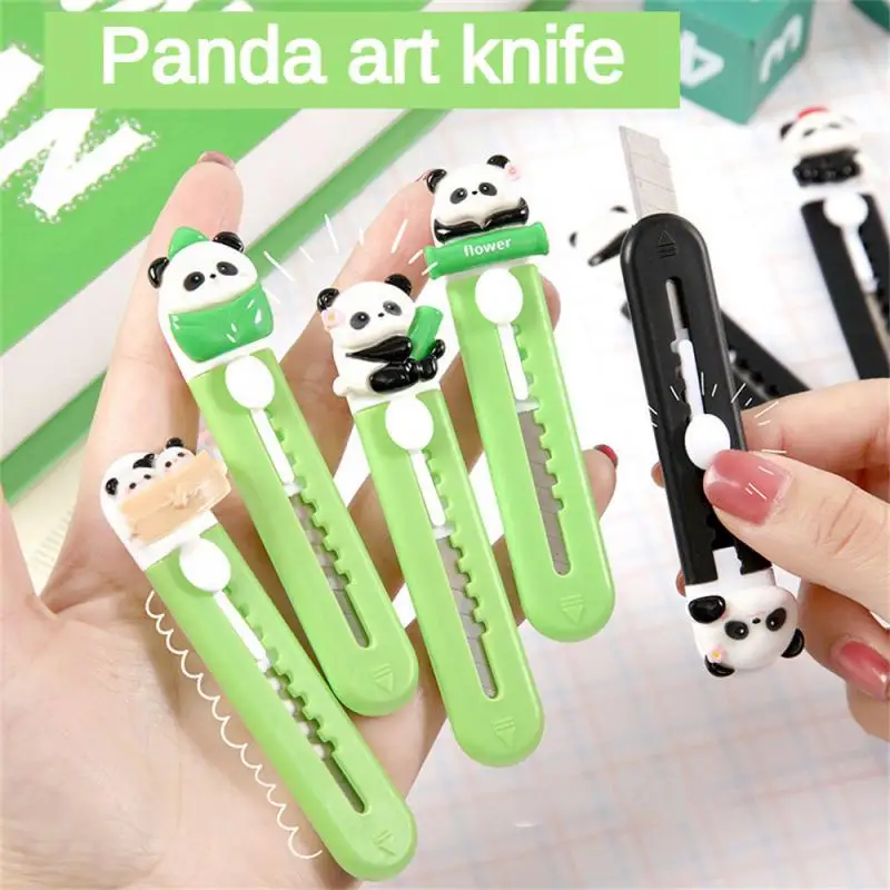 Portable Kawaii Mini Pocket Art Utility Knife Express Box Knife Paper Cutter Craft Wrapping Unpacking Express Paper cutting