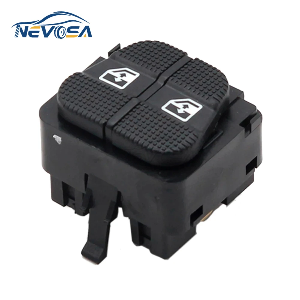 NEVOSA 1H0959855 LED Green Backlight Car Power Window Switch Auto Parts Golf For VOLKSWAGEN Golf 12 Pins