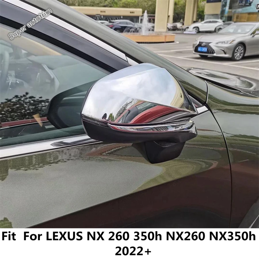 

Rearview Mirror Cap Shell Protection Decoration Cover Trim For LEXUS NX 260 350h NX260 NX350h 2022 2023 Carbon Fiber Accessories