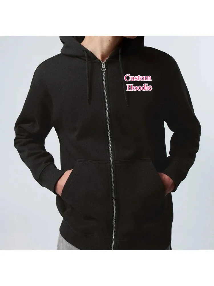 Sweat à capuche en velours de renard argenté Super doux avec fermeture éclair en métal pour hommes et manteau Cardigan chaud en cachemire pour