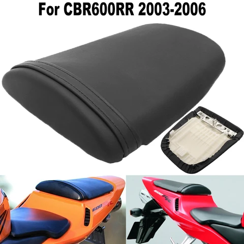 Заднее сиденье мотоцикла пассажирского сиденья Assy Pillion для Honda CBR600RR 2003 2004 2005 CBR 600RR PC37 Ref. 77300-MEE-D00