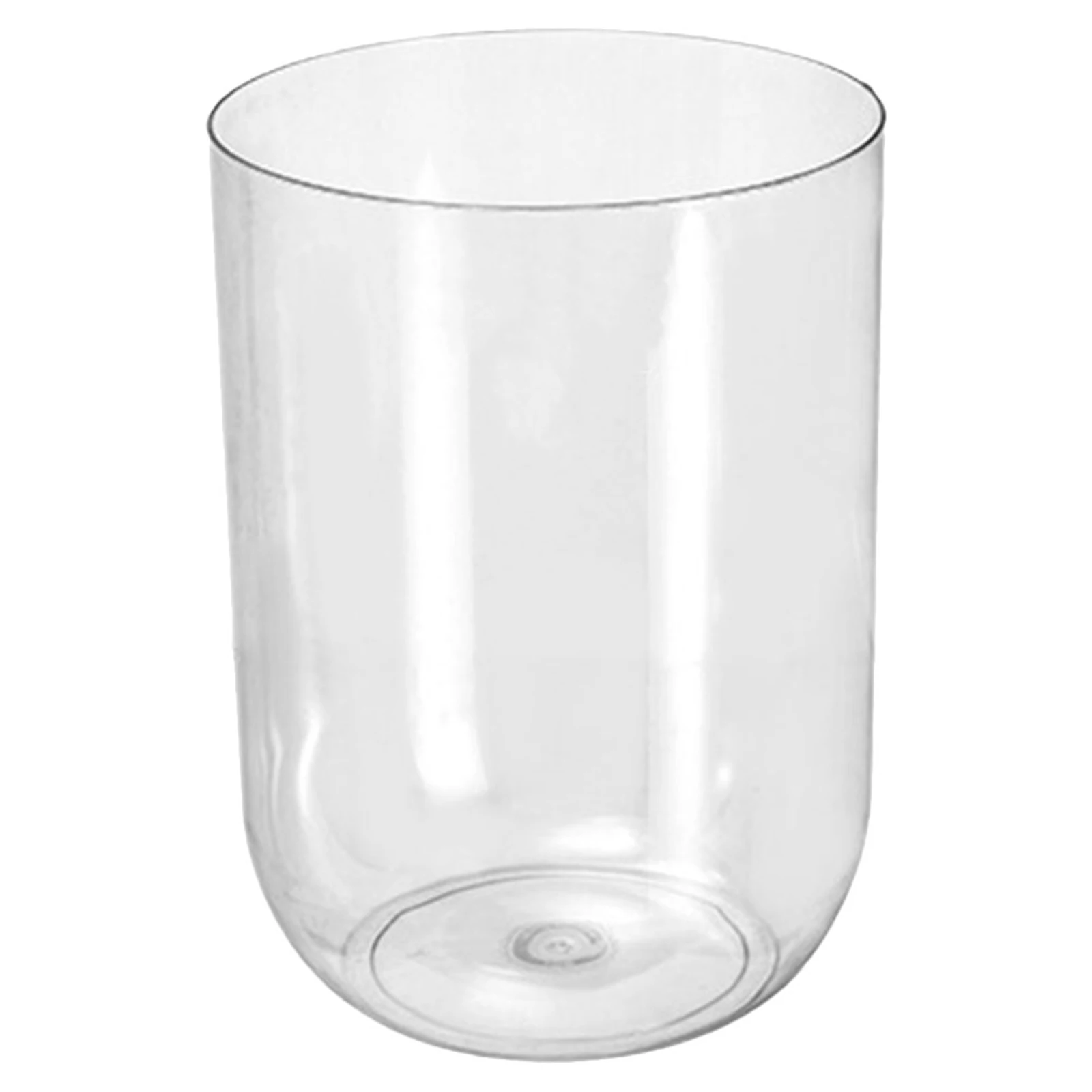 

Transparent Trash Can Garbage Cans Bedside Desktop Capacity The Pet Space Saving Wastebasket