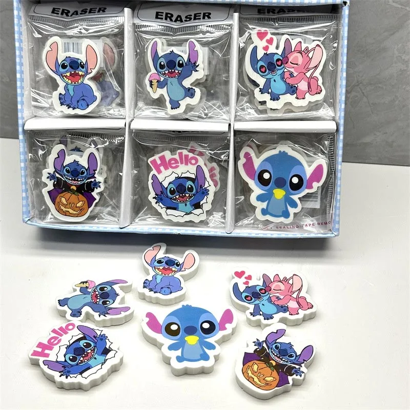 Imagem -03 - Disney-stitch Koala Borracha para Crianças Desenho Criativo Borrachas Lápis Papelaria Presentes Escritório e Material Escolar 30 Peças Lote