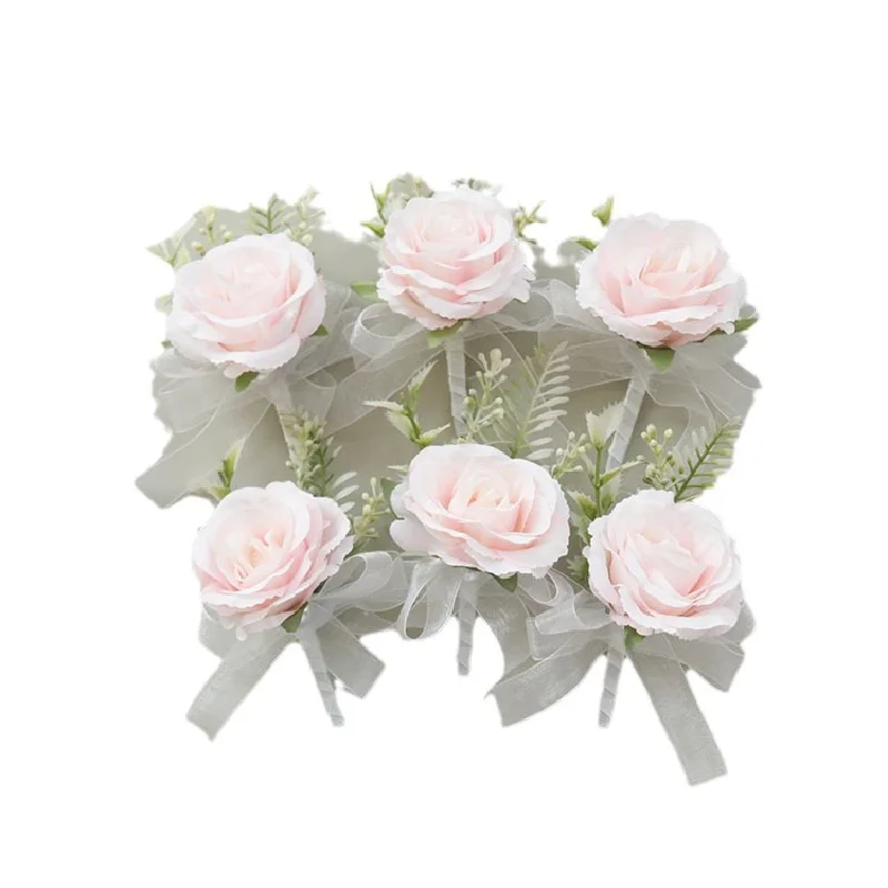 Fleur de Poignet de Style Mori Rose, Fournitures de Mariage, 2425