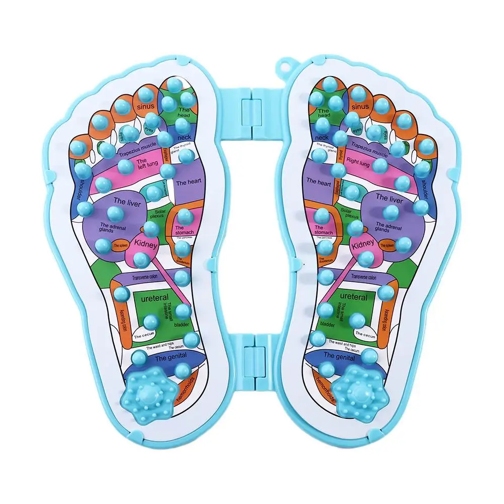 

Massager Plate Board Pain Reliever Foot Acupressure Point Massager Reflexology Massage Mat Plantar Massager Foot Massage Pad