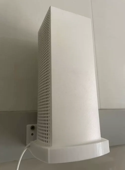 WYORESY for Linksys Velop AC2200 4400 6600 AC1300 WHW01 Mesh Node Base Holder Wi-Fi Router Desktop Support Bracket view 2