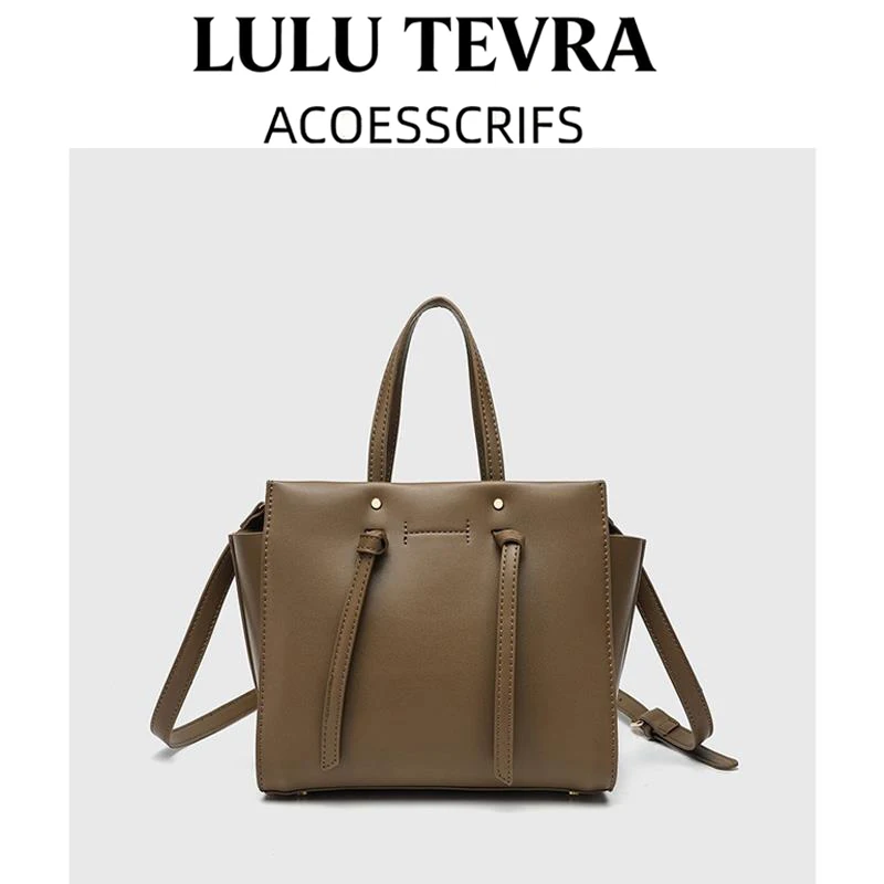 

Lulu Tevra Faionable Ladies Handbag Large Capaci Single oulder Bag Ele Simple Design Autumn New Sle Women's Bag