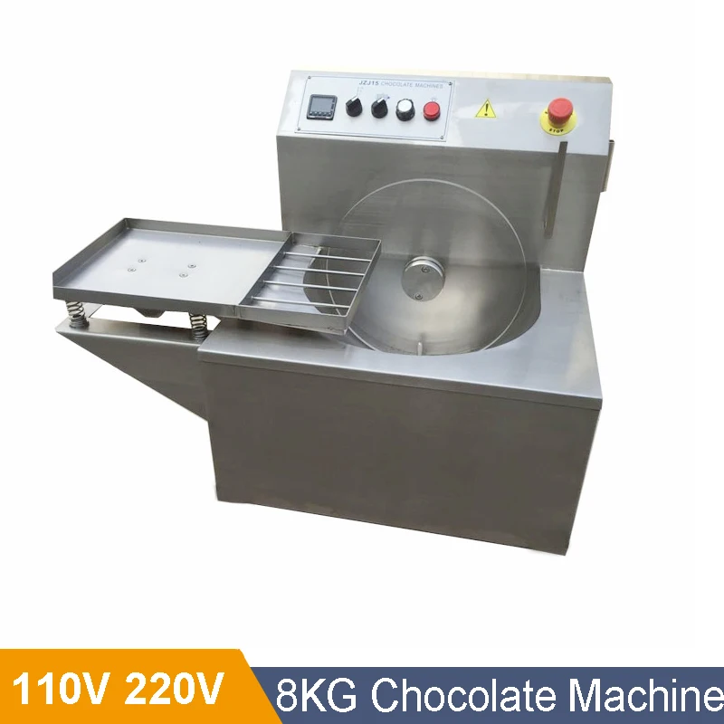 110V 220V CE Approved Small Chocolate Moulding Melting Machine Commercial Manual Chocolate Tempering Machine For Dessert Shop