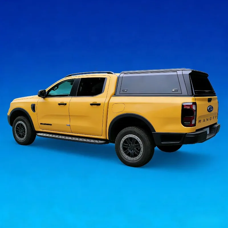 

STLF All-Weather Aluminum Pickup Hard Top Canopy | Lockable Side Doors | Fits FORD RANGER 2023+ Durable Construction