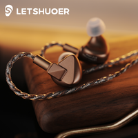 Newest Letshuoer S12 Ultra In-Ear Earphone 14.8mm Large Planar Magnetic Driver Hi-Fi Monitor Earbuds Gaming Headset