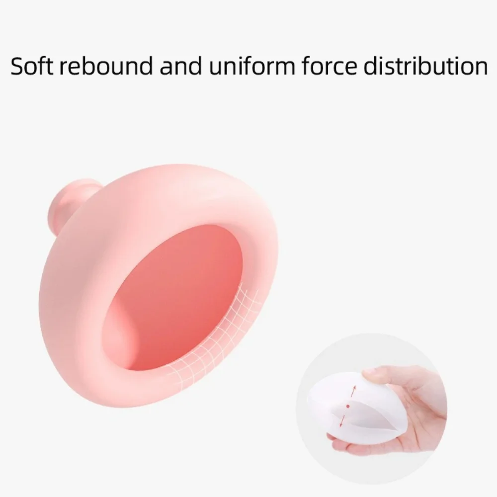 Silicone Pressure Drum Massage,Sputum Remover Cup Pressure Drum Massage Cup Chest Percussion Cup for burping Adults