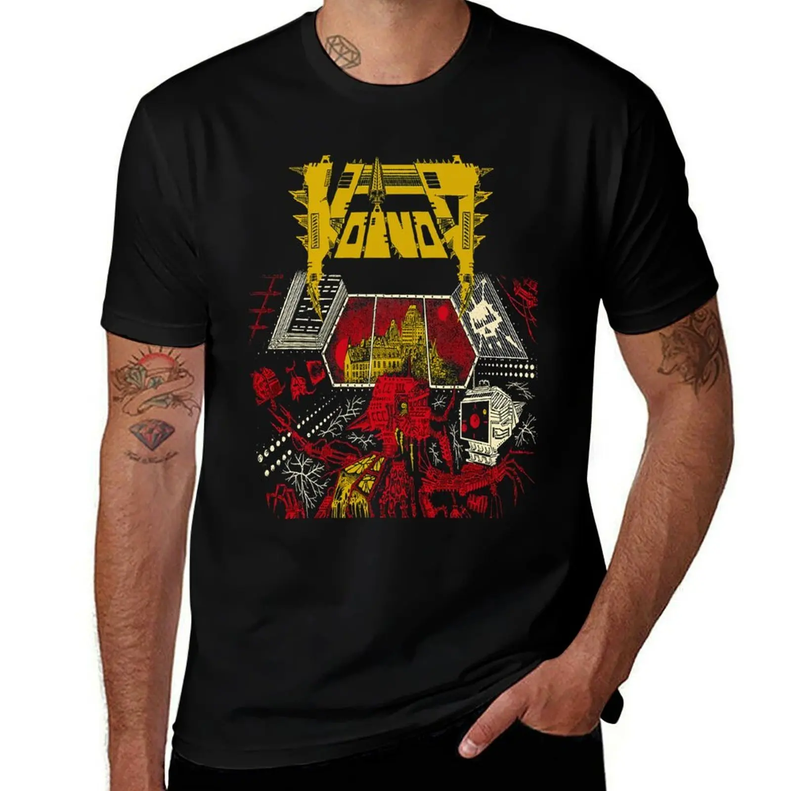 

Machine -- Voivod Trending 1 T-Shirt man t shirts graphic t shirts for man cotton man t shirt cotton T-shirt