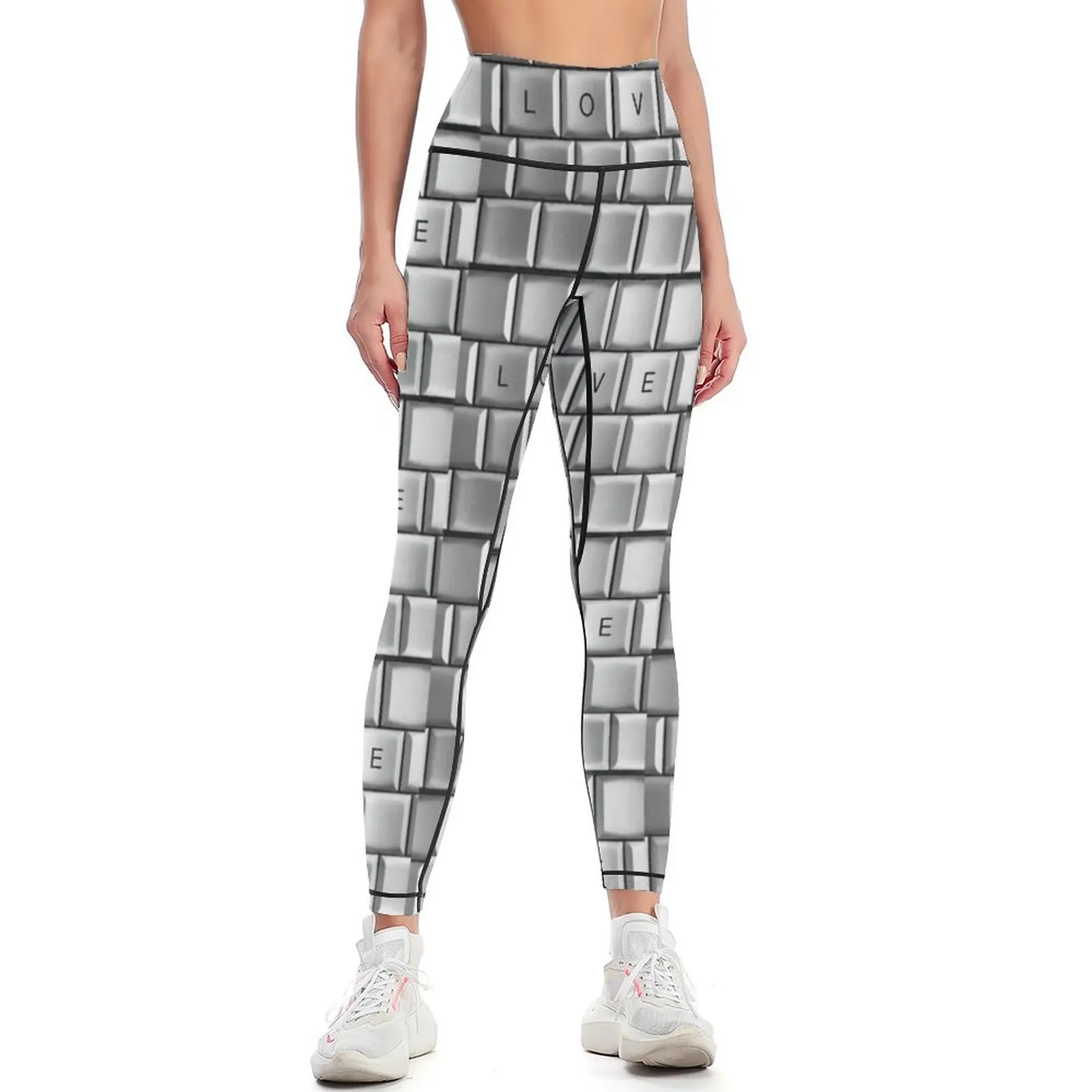 

Computer Love Leggings workout clothes for gym's sportswear Golf wear Legging sexy woman Womens Leggings