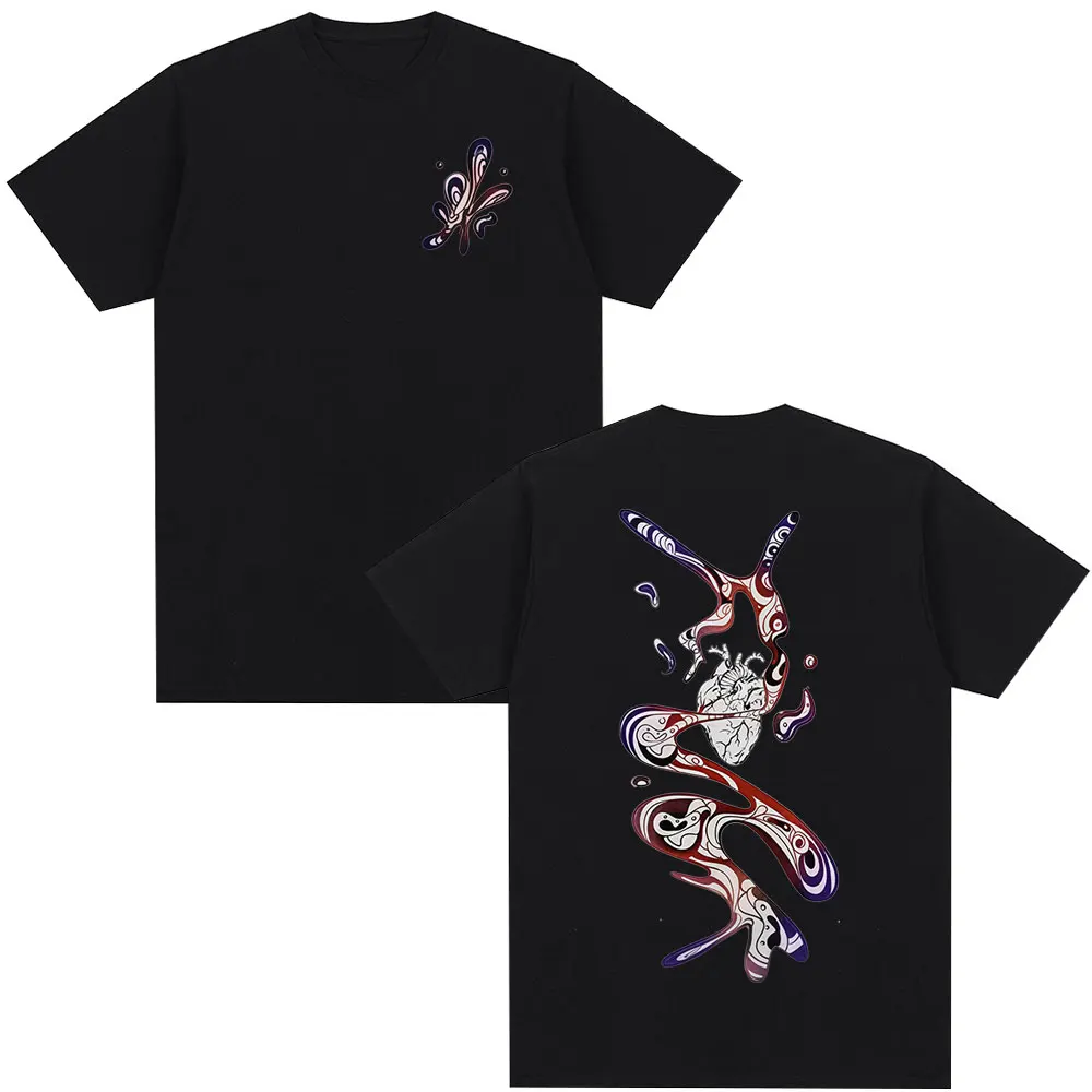 Anime The Summer Hikaru Died T-Shirt Hikaru Yoshiki Manga Short Sleeve T-shirts Cosplay Men Women Fashion Cotton Casual T Shirts