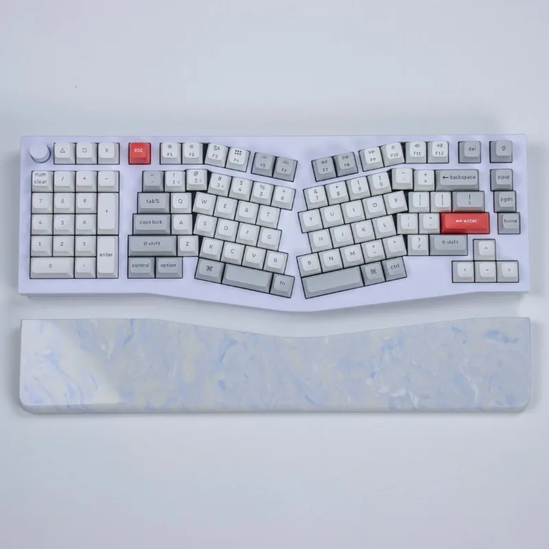 MiFuny Customized Quartz Keyboard Hand Rest Wrist Rest Ergonomic Keyboard Pad Suitable for Keychron Q14Pro Mechanical Keyboards