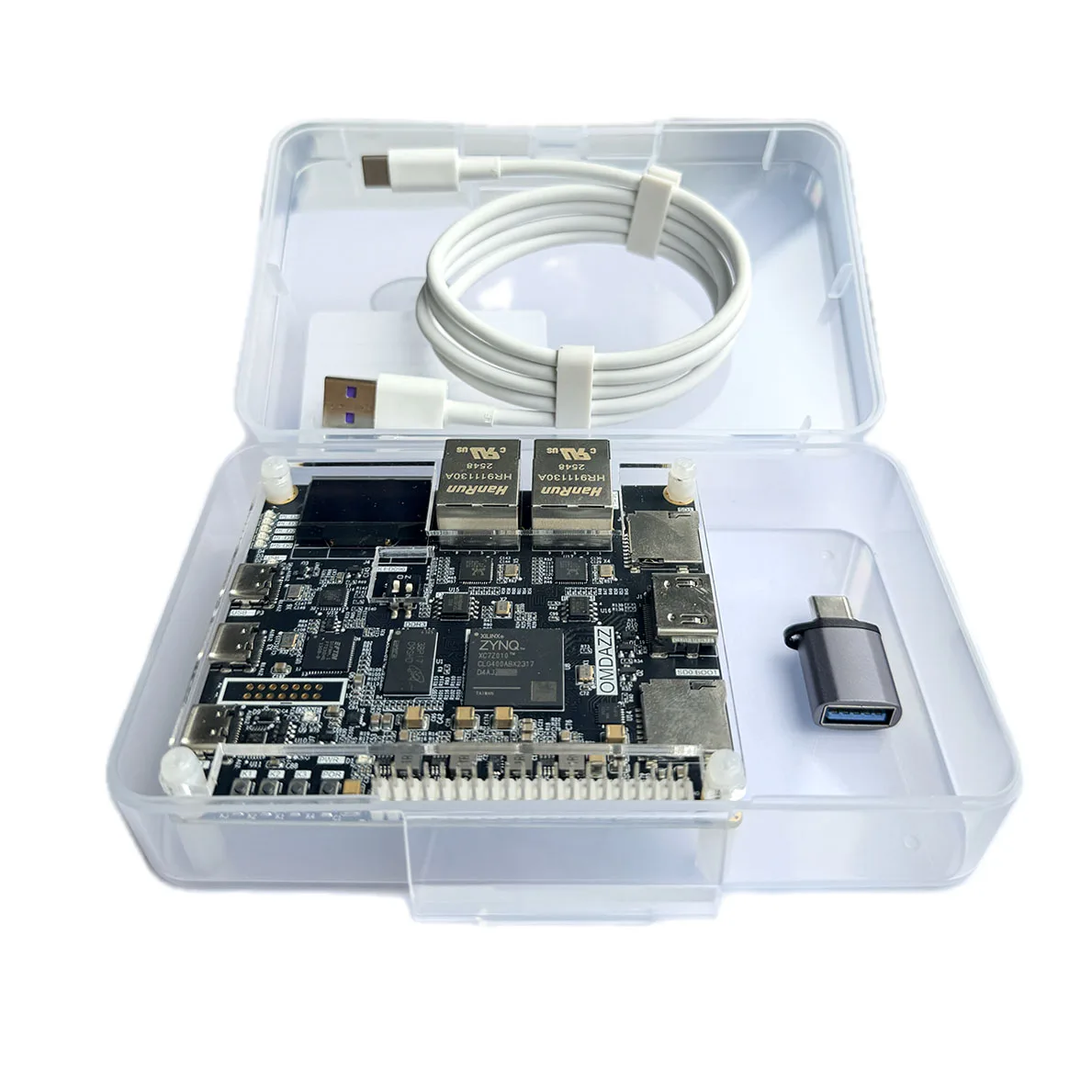 

Educational ZYNQ XC7Z010 XC7Z020 FPGA Development Learning Board with USB Debugger, HDMI-Compatible Output, Gigabit Ethernet