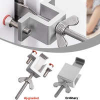 New Dual Nut Adjustment Portable Door Lock Hotel Door Locks Self-Defense Door Stop Travel Anti-theft Door Stopper Safety Lock