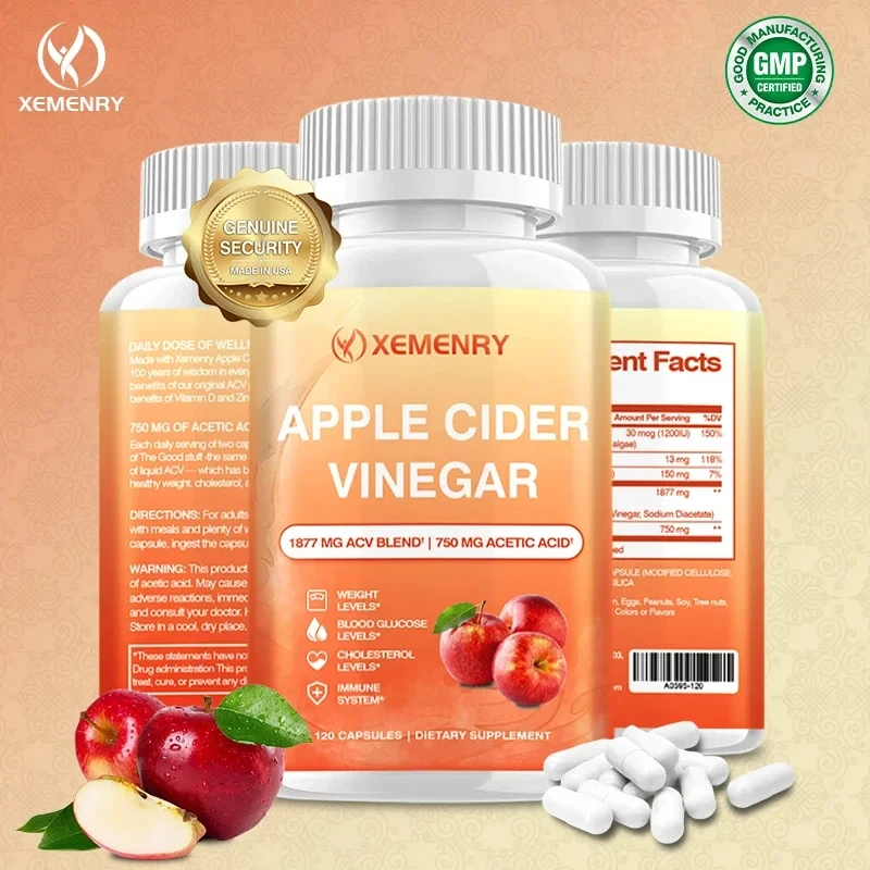 

Apple Cider Vinegar - Weight Management Detox Relieve Bloating and Constipation