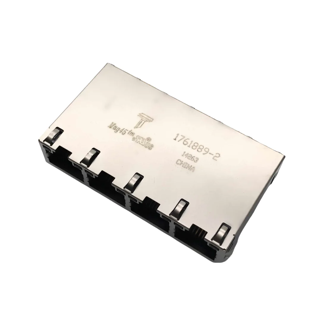 

1761889-2 Modular RJ45 Female Seat Horizontal 8P8C Jack 1X4 2-1761889-2