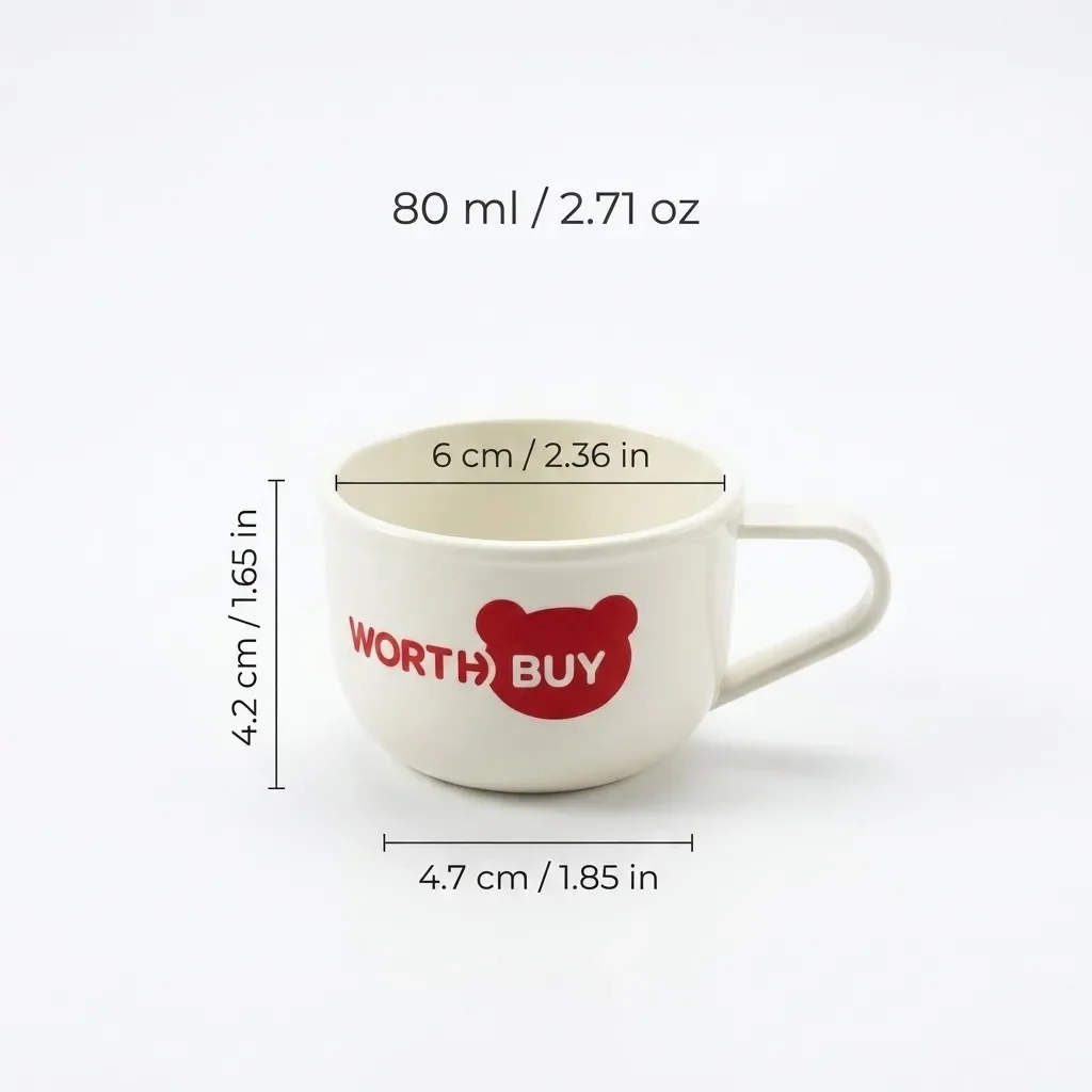 Koffiemok Espresso Kop 304 RVS Kunststof Draagbaar Anti-verbrandings Mini Tumbler Onbreekbaar Reismokken Vaatwasmachinebestendig