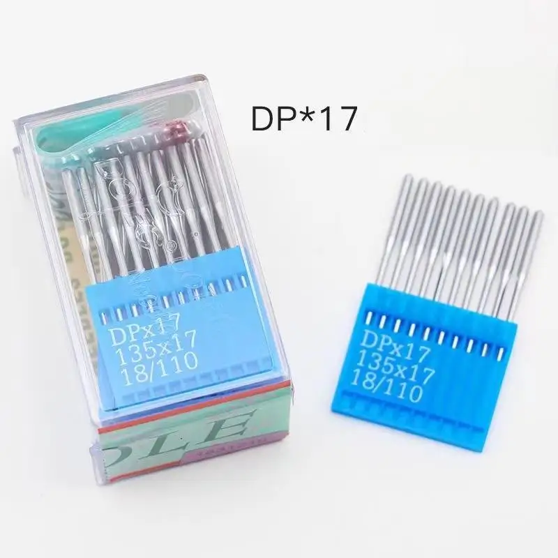 10Pcs 135×17 DP×17 Industrial Sewing Machine Needles Round Head Needle Wear Resistance High Temperature Resistance