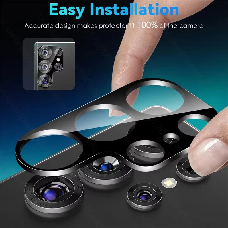 

For Samsung Galaxy S26 Ultra Camera Lens Protector For Galaxy S26 Plus S26 Anti-scratch Screen Tempered Film