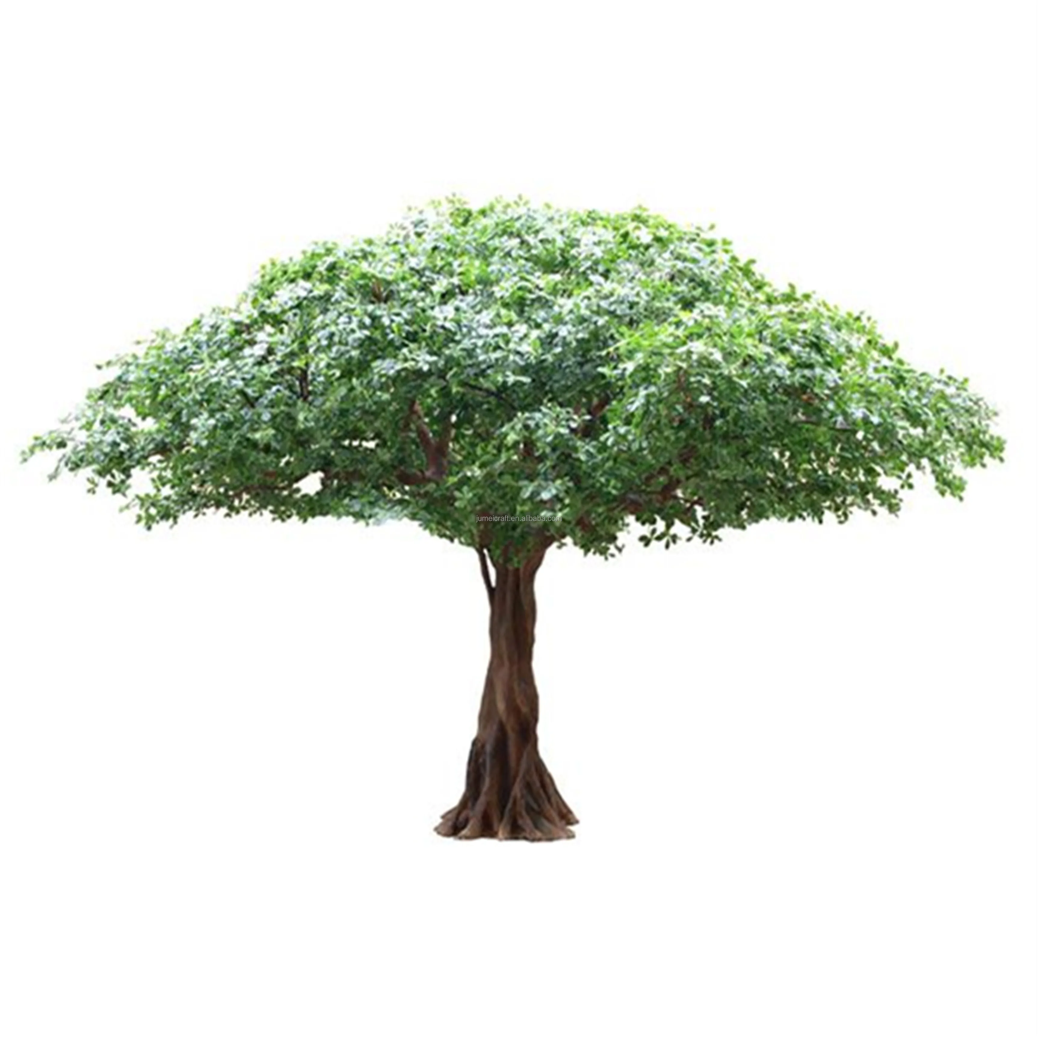 #￥Customizable High-End Large-Scale FRP Banyan Tree Fire-Retardant Fireproof Fiberglass Hotel/Mall Oversized Decor Artificial