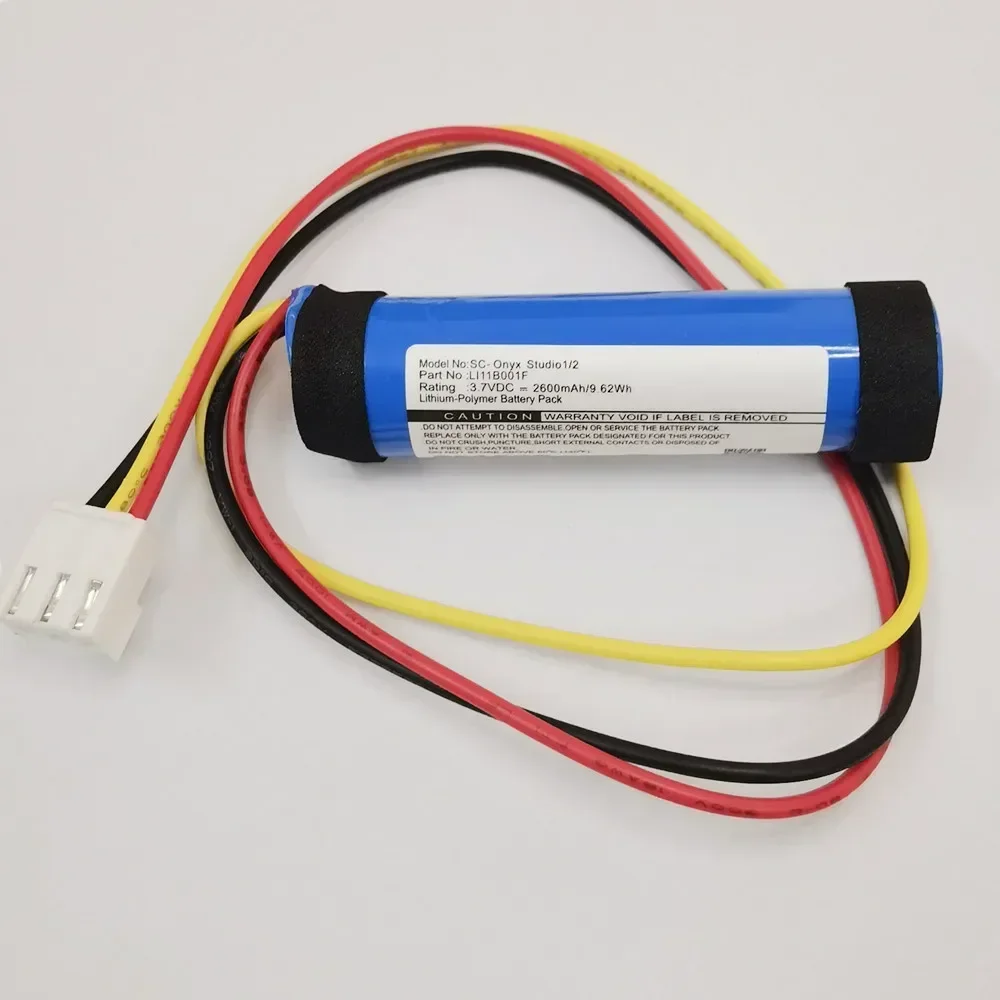 2025 Years LI11B001F 2600mAh Original Speaker Battery For Harman Kardon Onyx Studio 2 1 Wireless Bluetooth Audio Bateria Battery